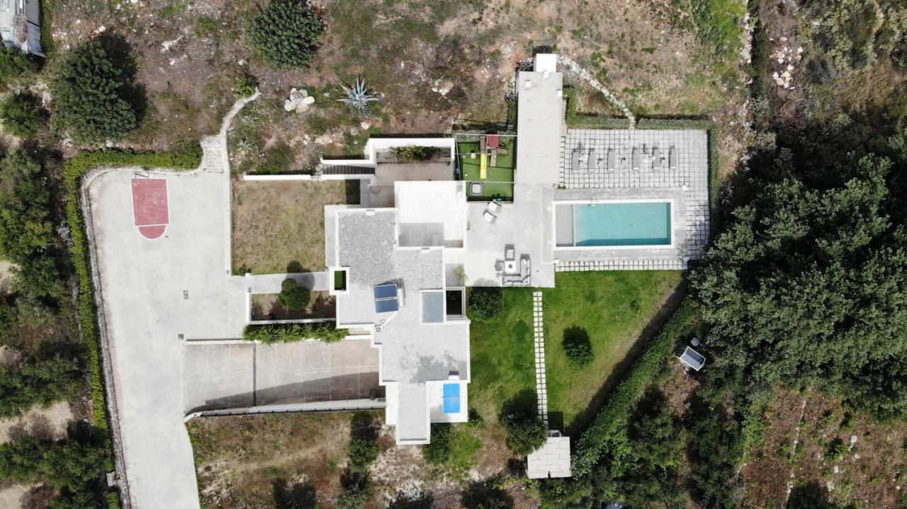 Lux Villa Mia With Heated Pool, 2Km To Beach & Childrens Area! Mikro Metochi Luaran gambar