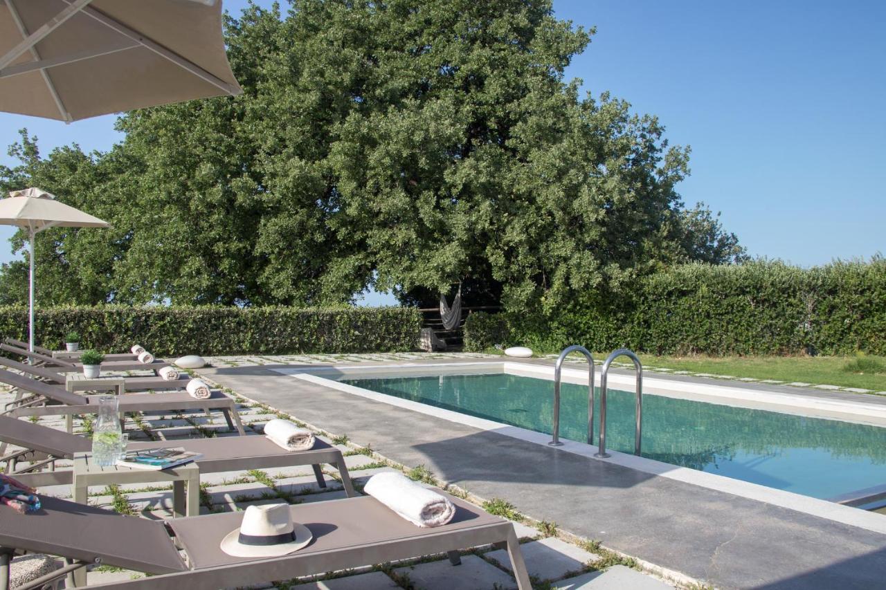 Lux Villa Mia With Heated Pool, 2Km To Beach & Childrens Area! Mikro Metochi Luaran gambar
